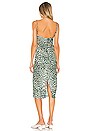 view 3 of 3 VESTIDO MIDI VILLA in Hunter Leopard