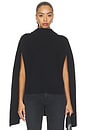 view 1 of 4 Noa Wool Cape Sweater in Black