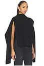 view 2 of 4 Noa Wool Cape Sweater in Black