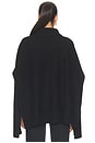 view 4 of 4 Noa Wool Cape Sweater in Black