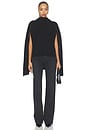 view 5 of 4 Noa Wool Cape Sweater in Black