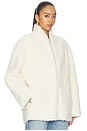 view 4 of 5 Manuela Shawl-collar Shearling Jacket in Ivory