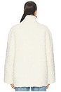 view 5 of 5 Manuela Shawl-collar Shearling Jacket in Ivory