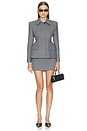 view 5 of 4 Terzo Hourglass Blazer in Charcoal