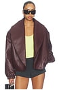 view 1 of 5 CHAQUETA ELENI  in Burgundy