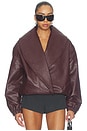 view 2 of 5 CHAQUETA ELENI  in Burgundy
