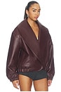 view 4 of 5 CHAQUETA ELENI  in Burgundy