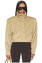 view 2 of 5 Barlow Flight Bomber Jacket in Beige