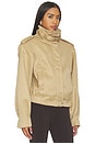 view 4 of 5 Barlow Flight Bomber Jacket in Beige