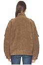 view 5 of 5 Tova Bomber Jacket in Khaki