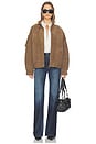 view 6 of 5 Tova Bomber Jacket in Khaki