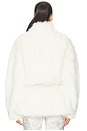 view 5 of 5 Ilaria Eco Fur Coat in Ivory