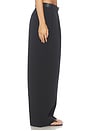 view 4 of 6 Matteo Belted Tuck Trousers in Black