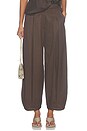 view 1 of 7 PANTALÓN CON TRABILLA MIKA  in Brown