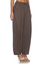 view 4 of 7 PANTALÓN CON TRABILLA MIKA  in Brown