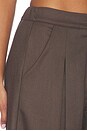view 8 of 7 PANTALÓN CON TRABILLA MIKA  in Brown