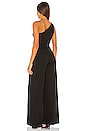 view 3 of 3 One Shoulder Jumpsuit in Black
