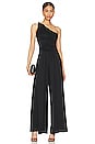 view 1 of 3 One Shoulder Twist Jumpsuit in Black