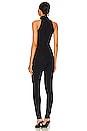 view 3 of 3 Mock Neck Jumpsuit in Black