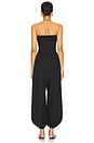 view 3 of 3 Tube Gathered Ankle Jumpsuit in Black