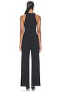 view 4 of 3 Cross Front Jumpsuit in Black