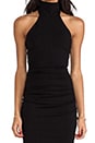view 5 of 5 Turtleneck Halter Dress in Black
