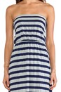 view 4 of 5 Maxi Tube Dress in Inkwell/Heather Grey