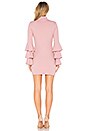 view 3 of 3 Layered Ruffle Sleeve Dress in Ballerina