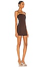 view 2 of 3 Thin Strap Mini Dress in Mahogany