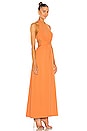 view 3 of 3 High Neck Low Back Dress in Tango