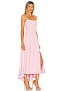 view 2 of 3 Thin Strap Maxi Dress in Pink Cashmere