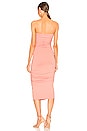view 3 of 3 Tube Ruched Dress in Peaches