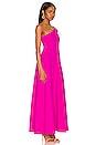 view 2 of 3 One Shoulder String Maxi Dress in Magenta