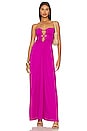 view 1 of 3 Circle Front Maxi Dress in Magenta