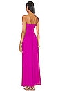 view 3 of 3 Circle Front Maxi Dress in Magenta