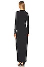 view 3 of 3 Long Sleeve Dress in Black