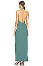 view 3 of 3 Halter Maxi Dress in Rosemary