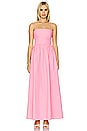 view 2 of 3 Open Back Maxi Dress in Knockout Pink