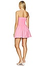 view 3 of 3 Tube Flare Mini Dress in Knockout Pink