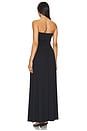 view 3 of 3 Twist Front Strapless Dress in Black