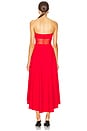 view 3 of 3 Mesh Tube High Low Dress in Perfect Red