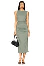 view 1 of 3 Crew Loose Gathered Dress in Slate