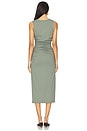 view 3 of 3 Crew Loose Gathered Dress in Slate