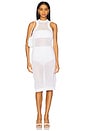 view 1 of 3 Netting Racer Tank Dress in Sugar