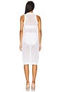 view 3 of 3 Netting Racer Tank Dress in Sugar