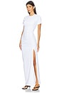 view 2 of 3 Side Gathered Slit Dress in Sugar