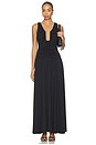 view 1 of 3 Low Waist Wire Maxi Dress in Black