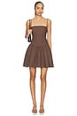 view 1 of 3 x REVOLVE Poplin String Smocking Dress in Brown