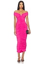 view 1 of 3 VESTIDO FRUNCIDO CON AROS EN V in Boom