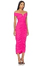 view 2 of 3 VESTIDO FRUNCIDO CON AROS EN V in Boom